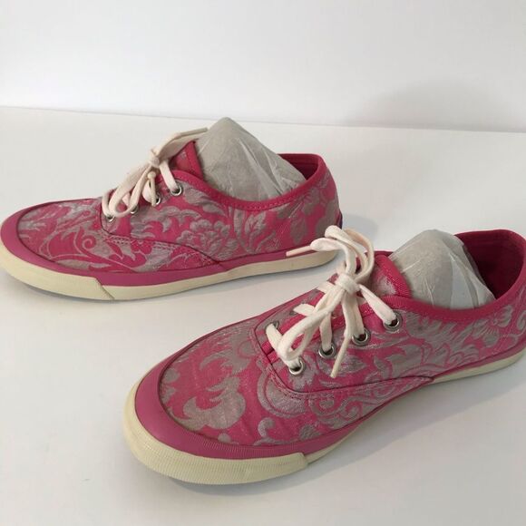 Y2K Glittery Floral Keds sz 6.5 - Picture 8 of 10